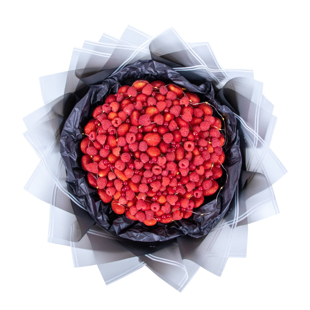 Pas Forcement Rose Fruits Bouquet