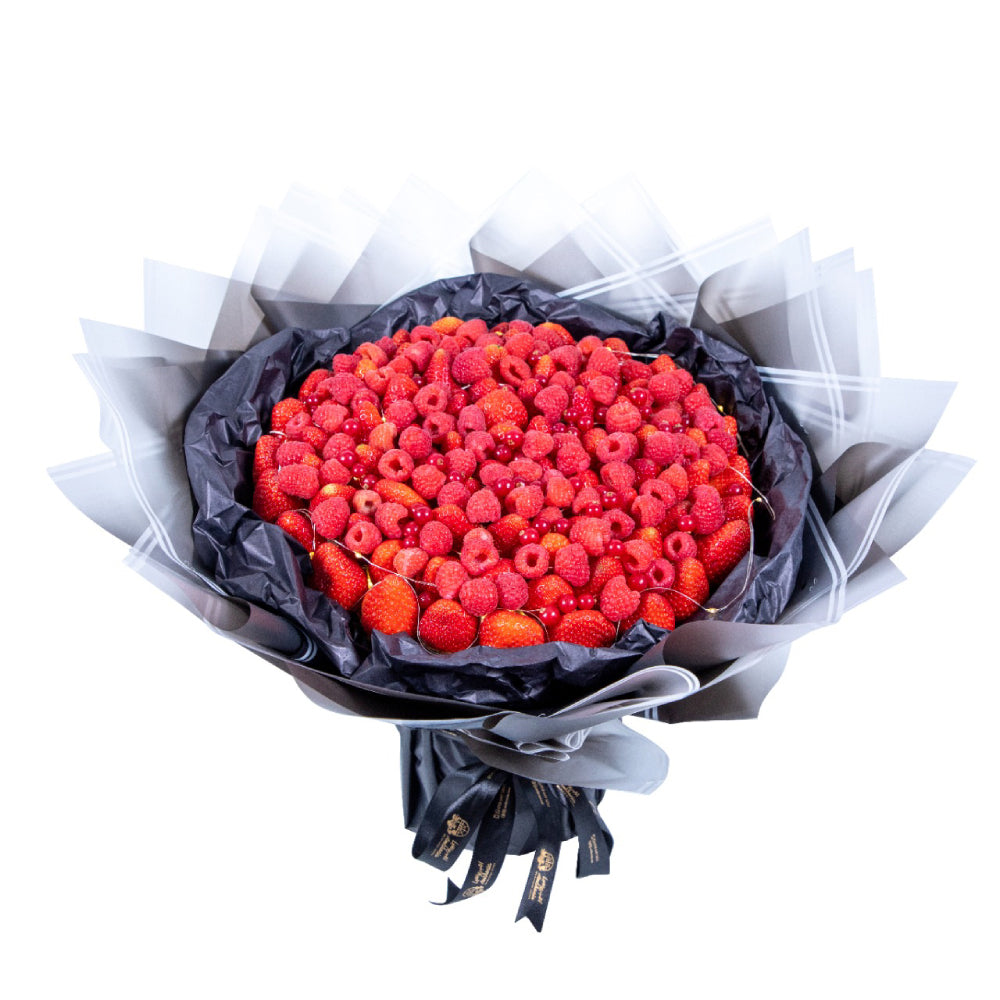 Pas Forcement Rose Fruits Bouquet