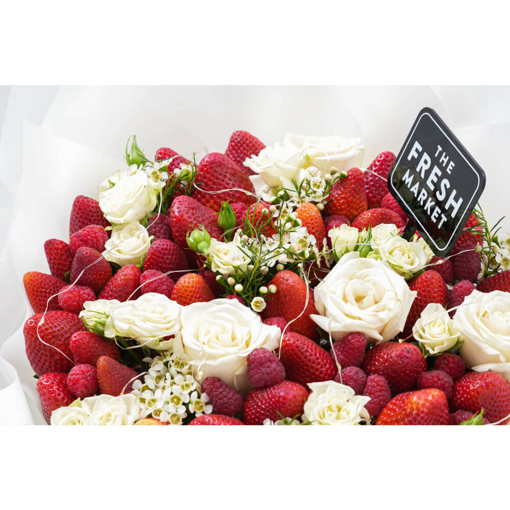 Blossoming Love Fruits Bouquet
