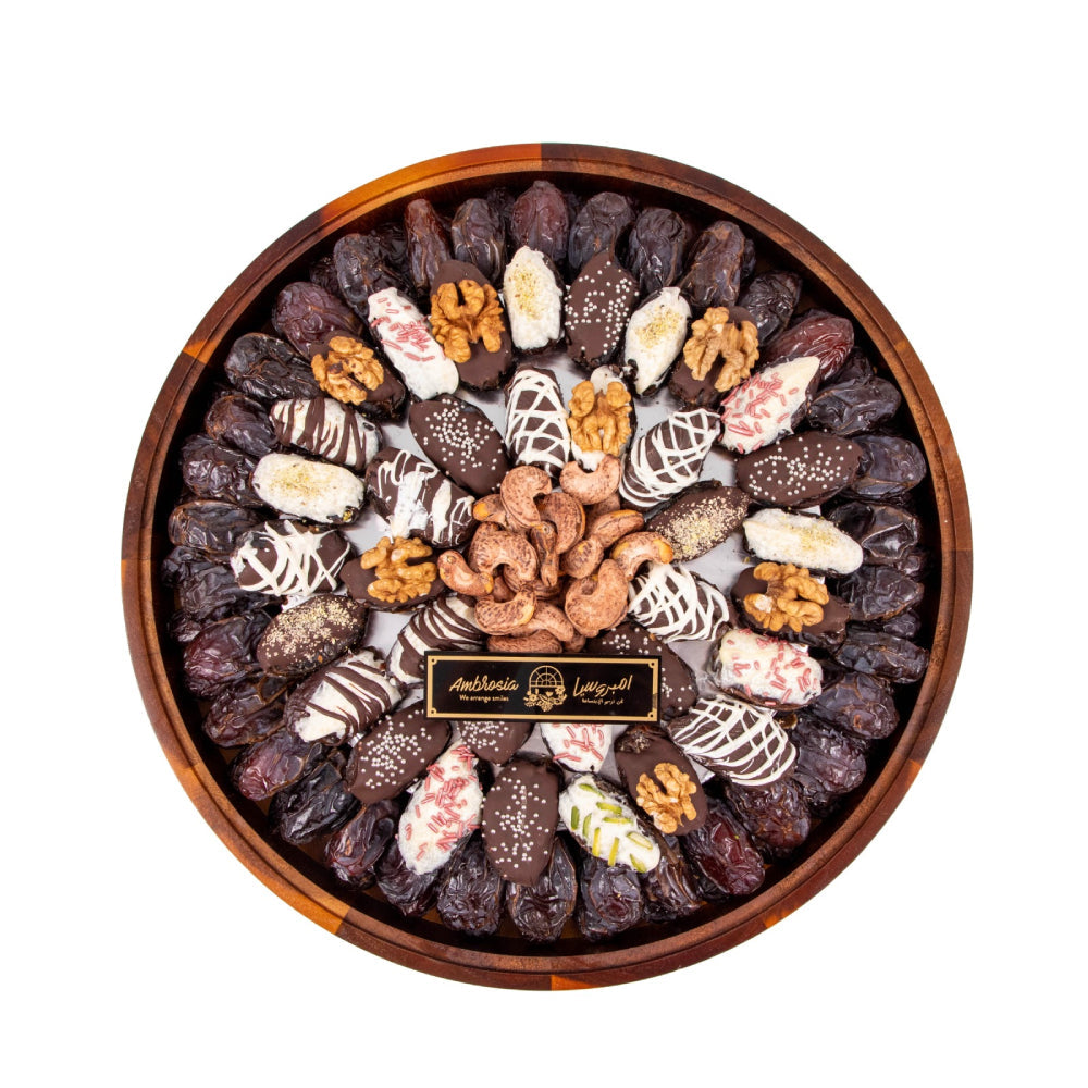 Platter Of Sweetness Dates Tray