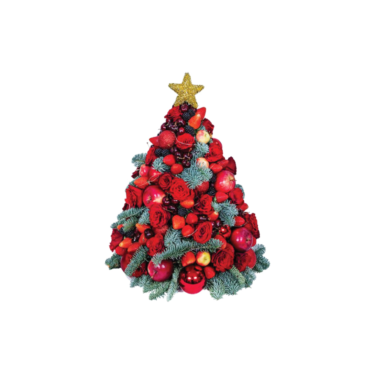 Floral Christmas Tree
