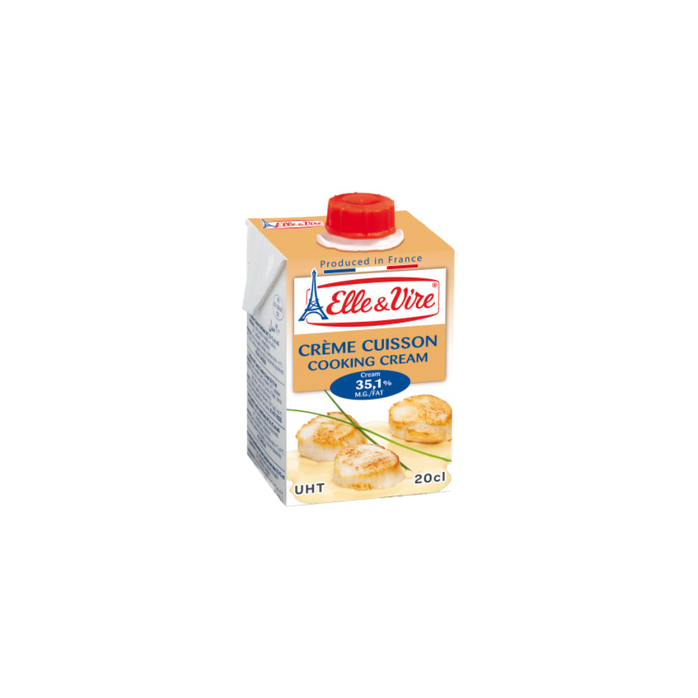 Elle & Vire UHT Cooking Cream 35,1% Fat 20Cl