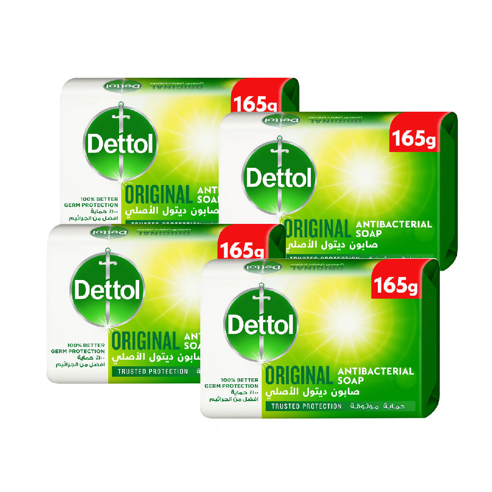 Dettol Soap Original 4x165Gm