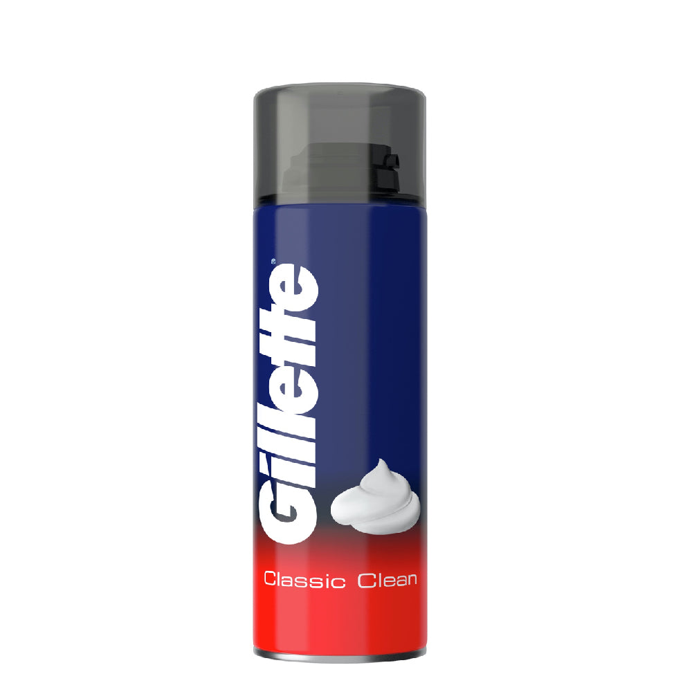 Gillette Series Classic Clean Shaving Foam For Men 200ml