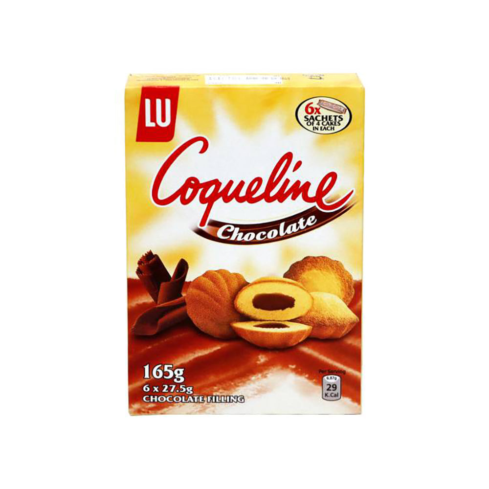 Lu Coqueline Chocolate 165G