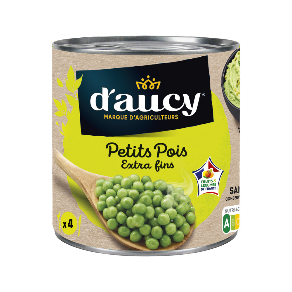 D'aucy Extra Fine Peas 1120G
