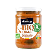 D'aucy Organic Ratatoulle in Virgin Olive Oil With Salt 530G