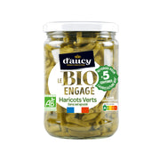 D'aucy Green Beans in Glass w/o Salt 290G