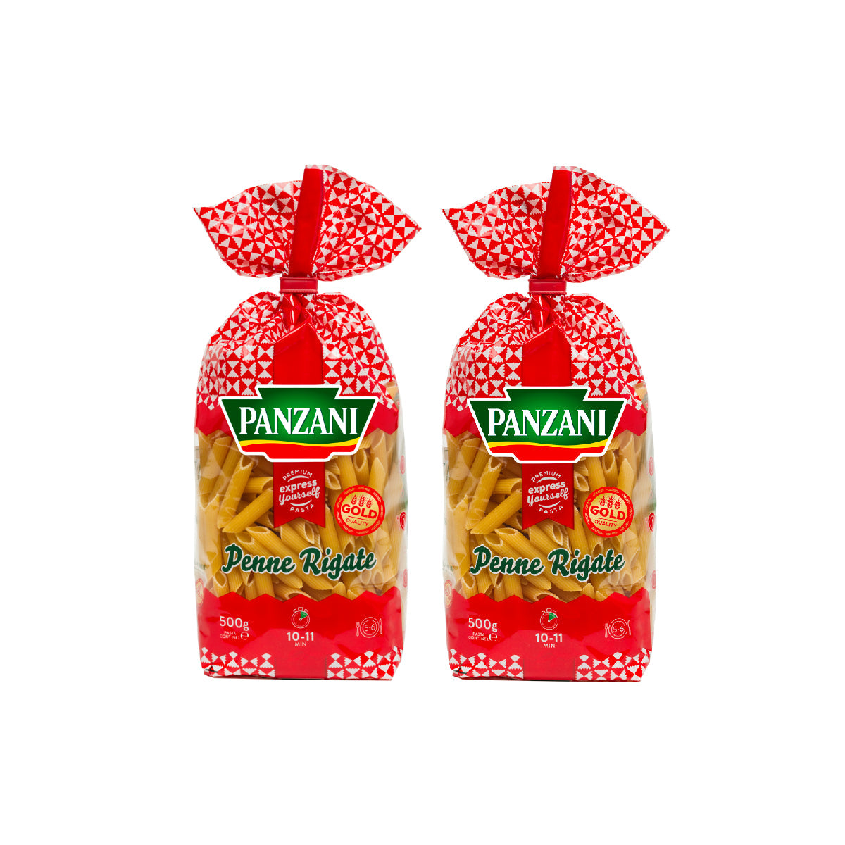Panzani Penne Rigate Pasta 2x400g