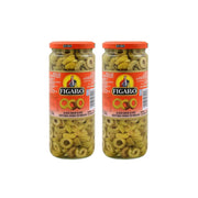 Figaro Sliced Green Olives 2x230gm