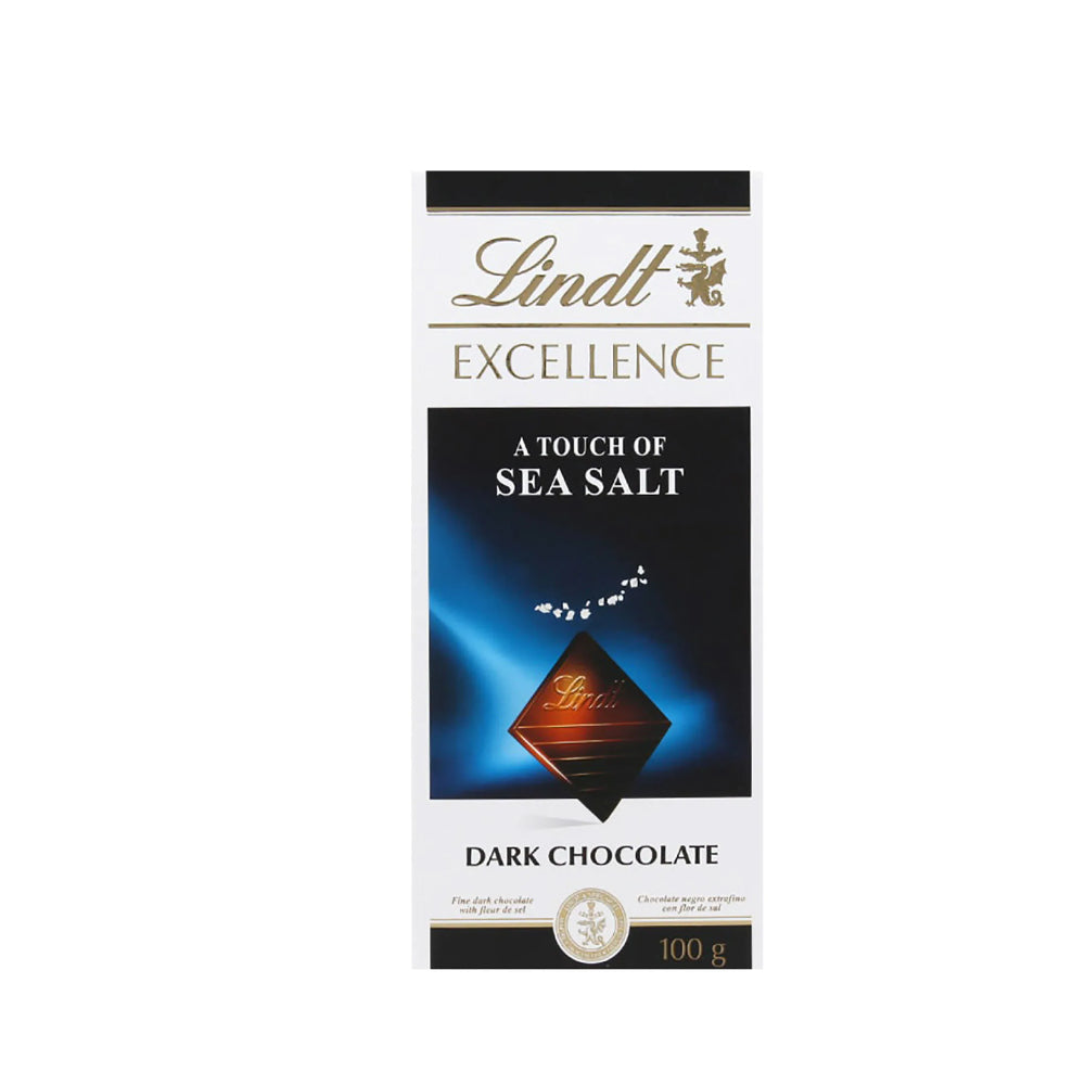 Lindt Excellence Chocolate Sea Salt 100G