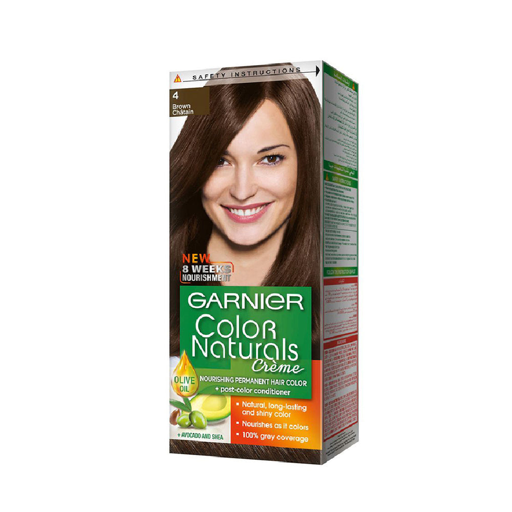 Garnier Color Naturals Hair Color Brown No. 4