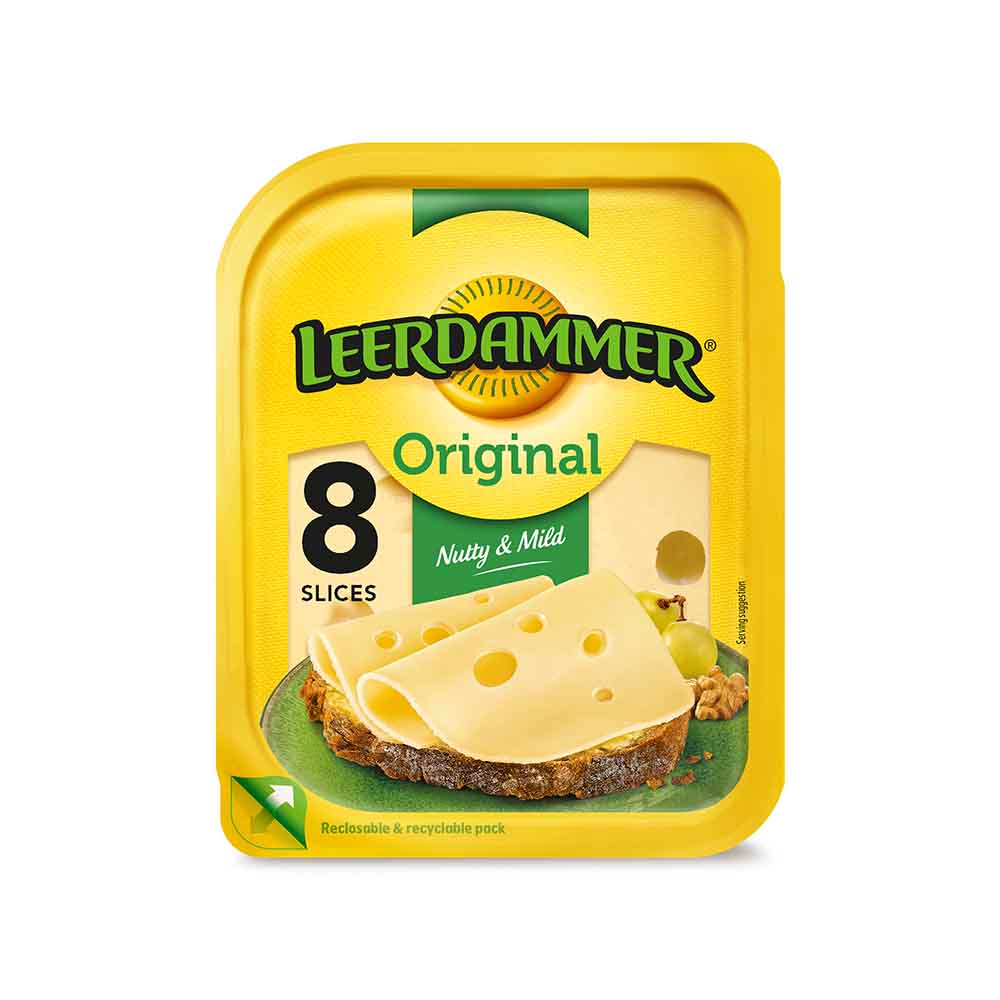 Leerdammer Cheese Natural Original 160G
