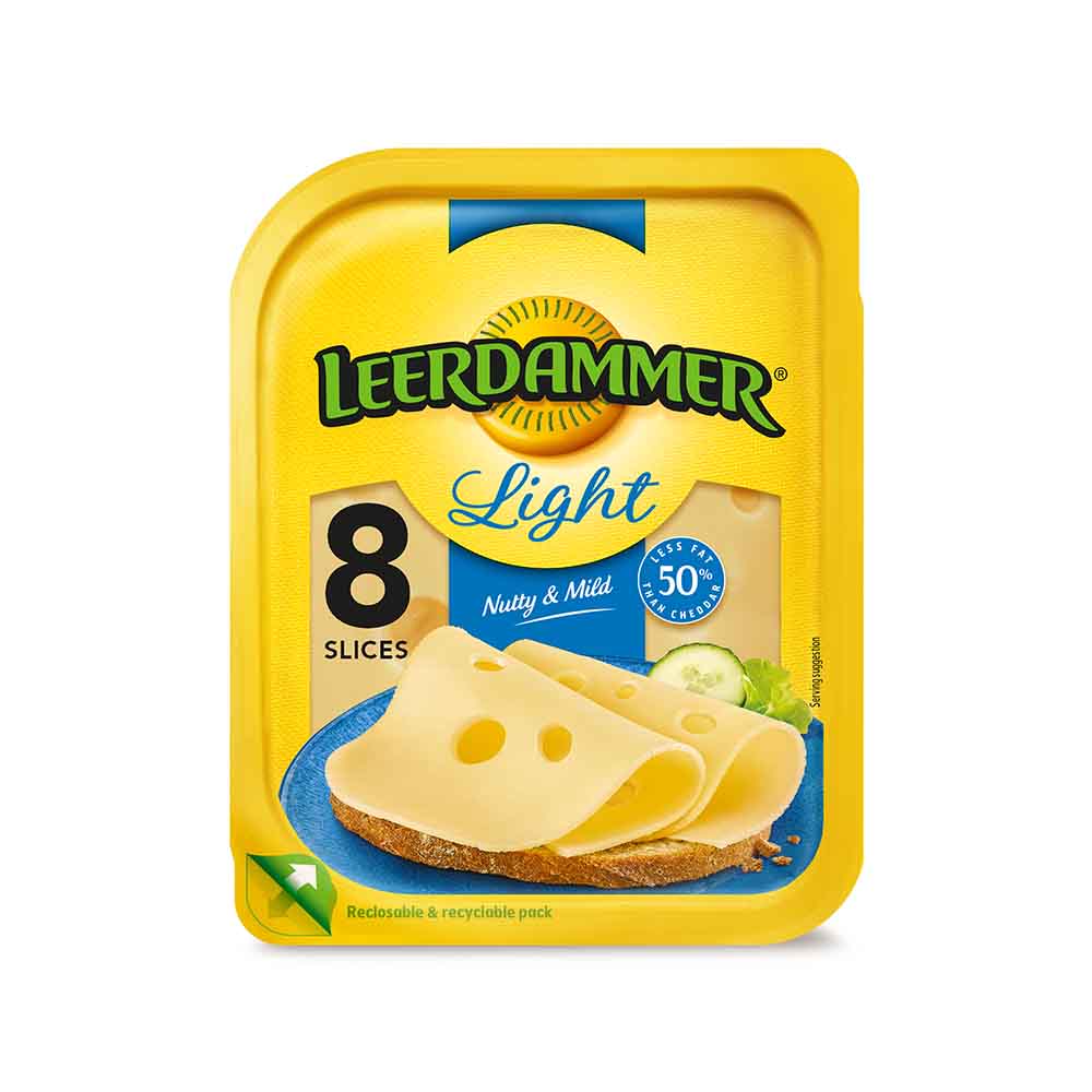 Leerdammer Cheese Natural Light 160G