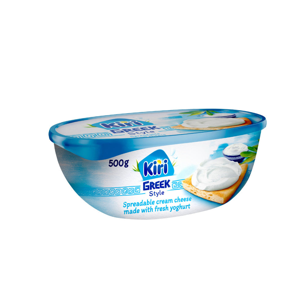 Kiri Greek Style Cheese Spread Tub 500g