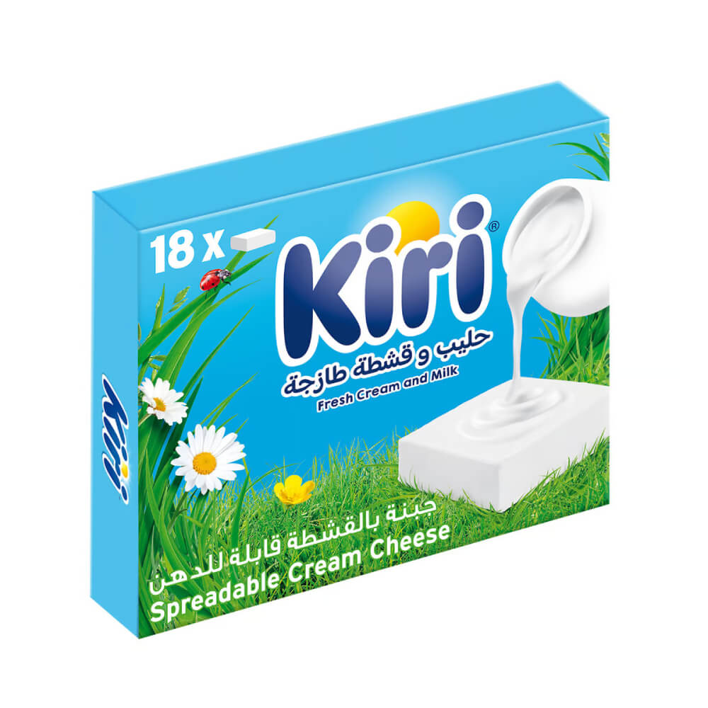 Kiri Spreadable Cream Cheese 18s 293gm