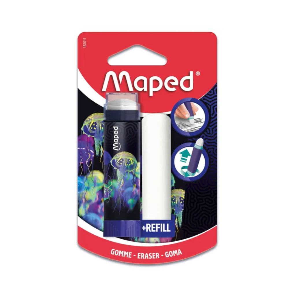 Maped Deep Sea Paradise Eraser + Refill 1 Piece