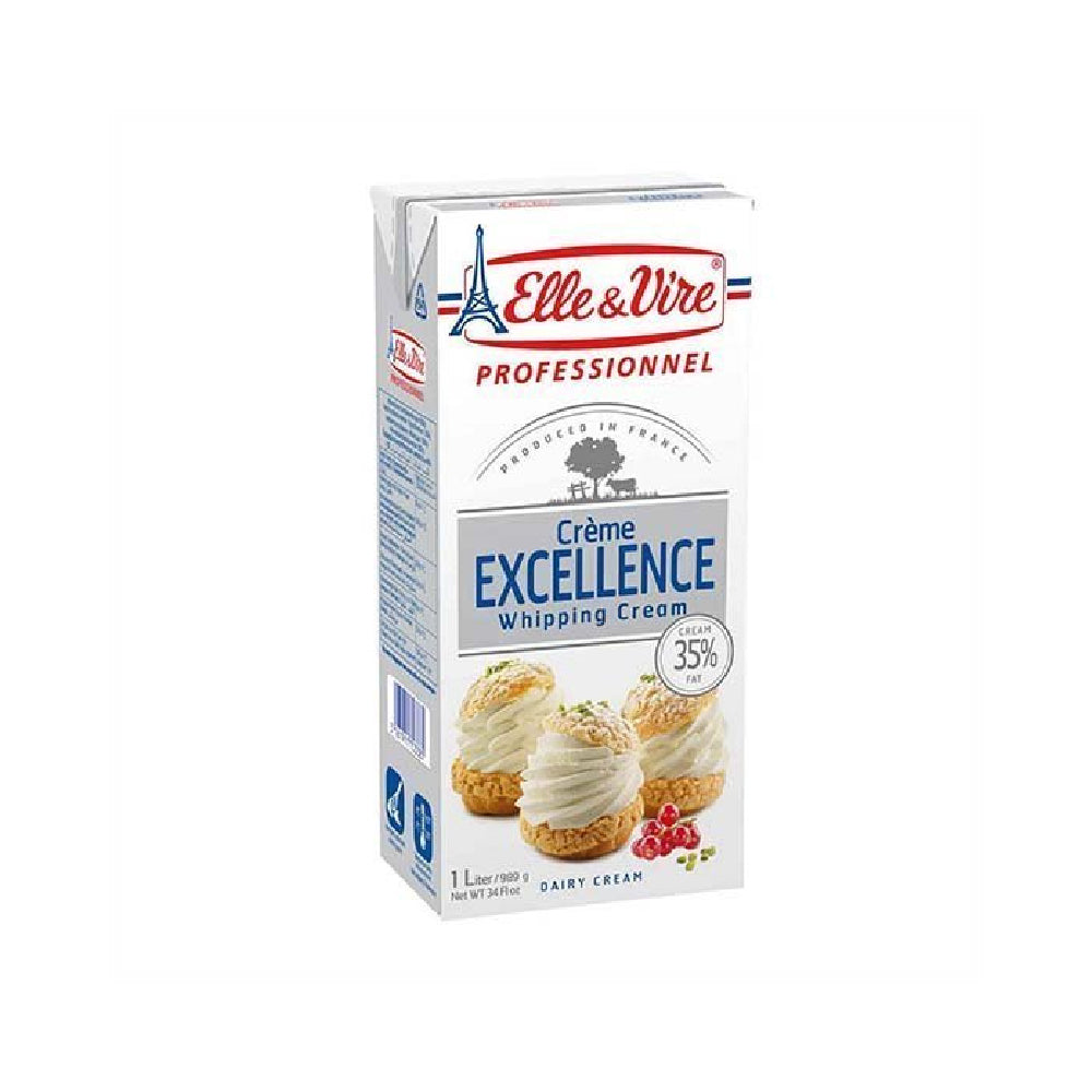 Elle & Vire UHT Cream Whipping 35,1% Fat 1L