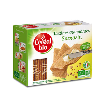 Cereal Bio Organic Buckwheat Crackers 145g