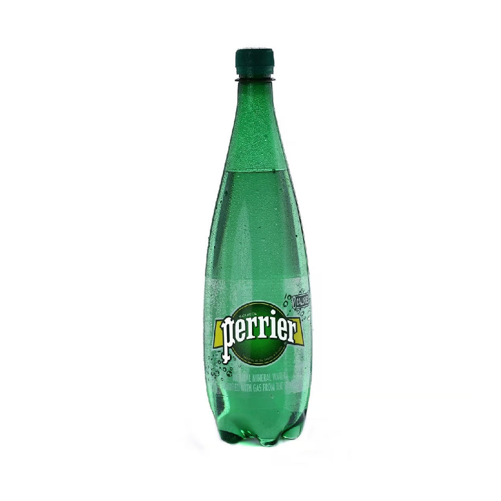 Perrier Natural Sparkling Mineral Water 1L
