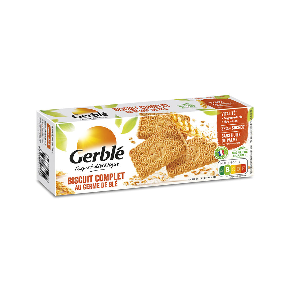 Gerble Biscuit Complet aux Germes de Ble 210G