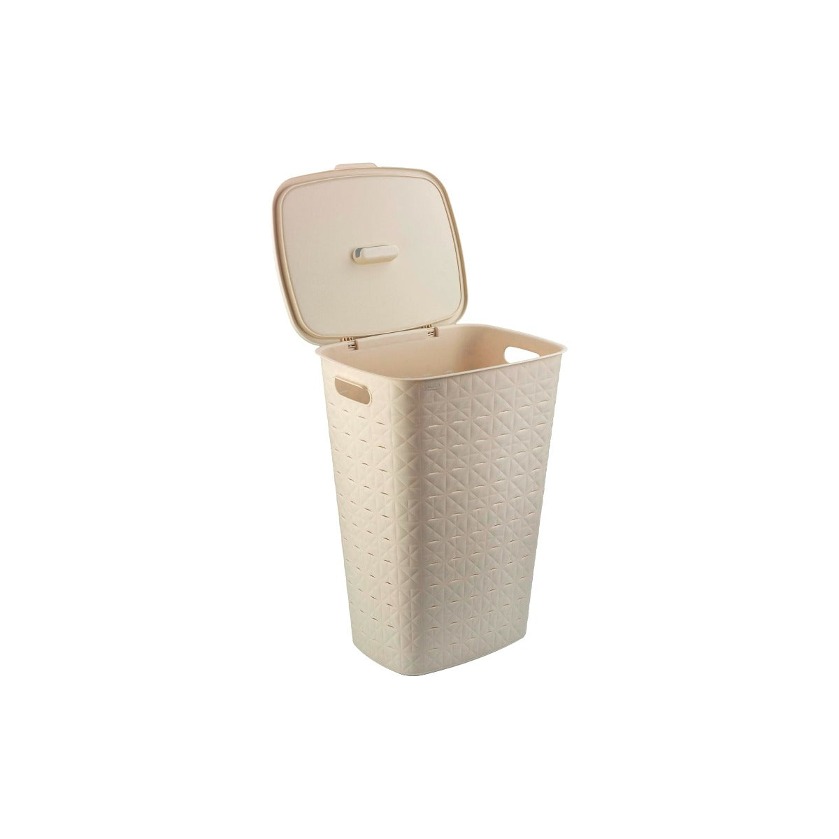 Curver Softex Laundry Hamper Chalk White 56 Litter