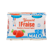 Malo Saveur Fraise Strawberry Flavoured Whole Milk Yoghurt 2x125gm