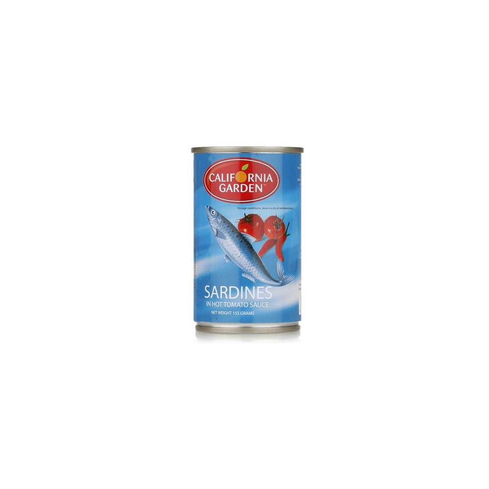 California Garden Sardine in Hot Tomato Sauce 155G