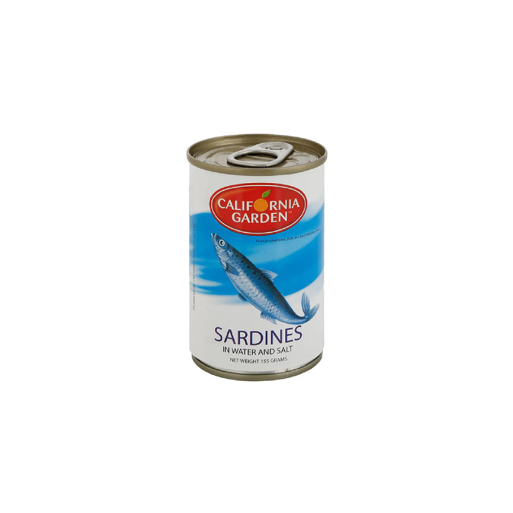California Garden Sardine in Water & Salt 155G