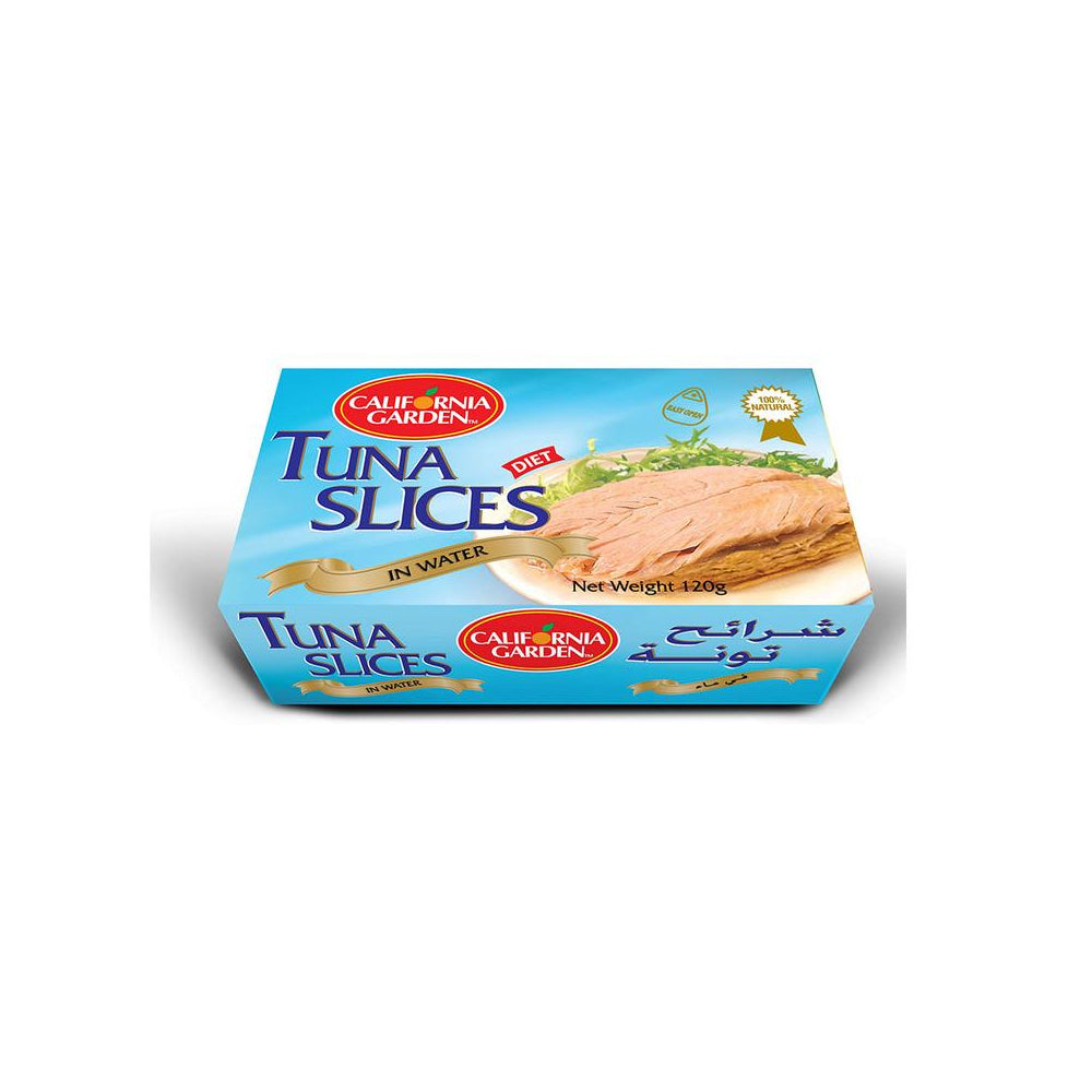 California Garden White Tuna Slices in Water 120G