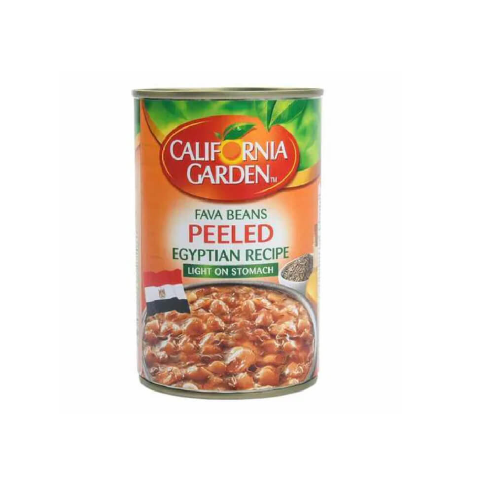 California Garden Peeled Foul Egyptian Recipe 450Gm