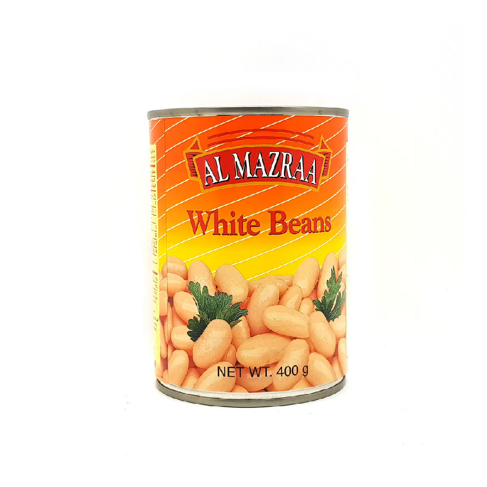 Al Mazraa White Beans 400gm