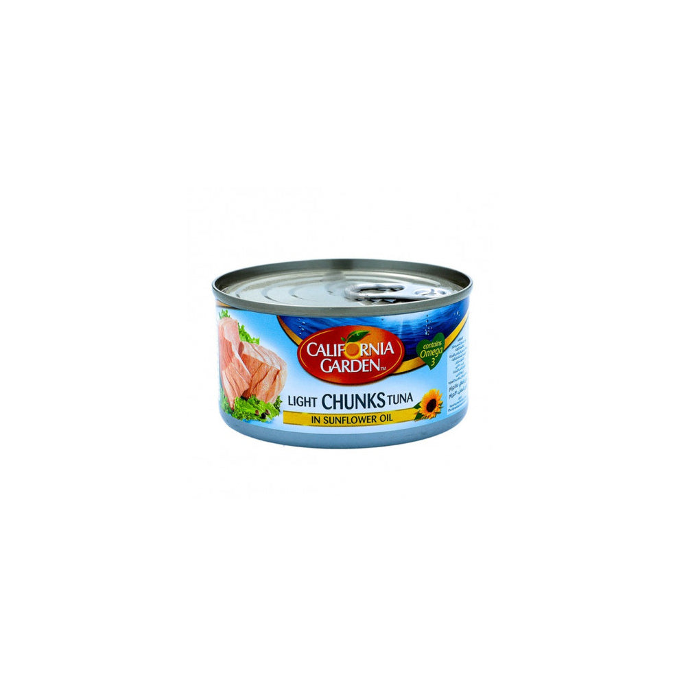 CG Light Tuna Chunk in Sunflower Oil 185G