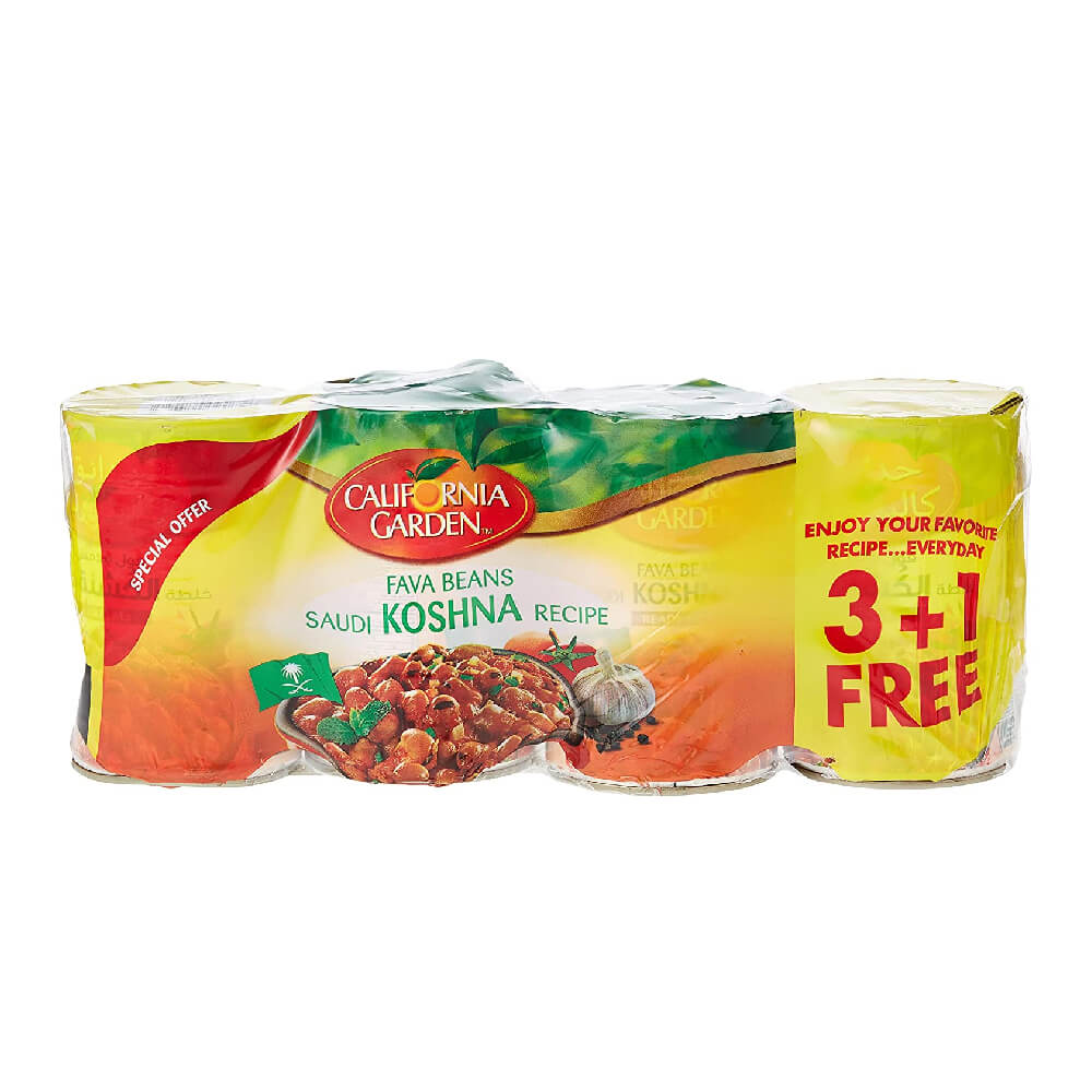 California Garden Saudi Koshna 450gm 3+1 Free