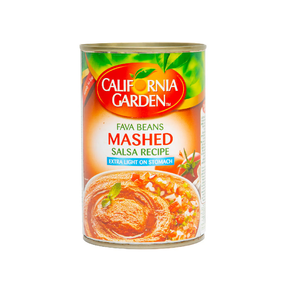 California Garden Fava Beans Mashed Salsa Recipe 450gm