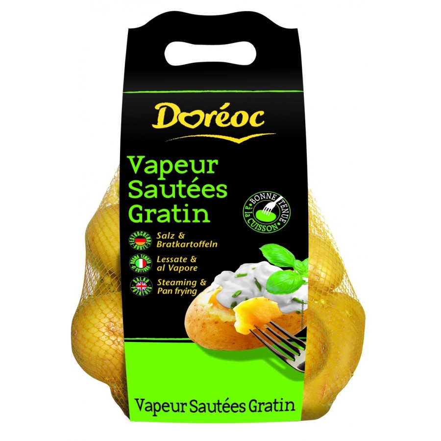 Doreoc Potato Gourmandine Steam White France 2.5 Kg Bag