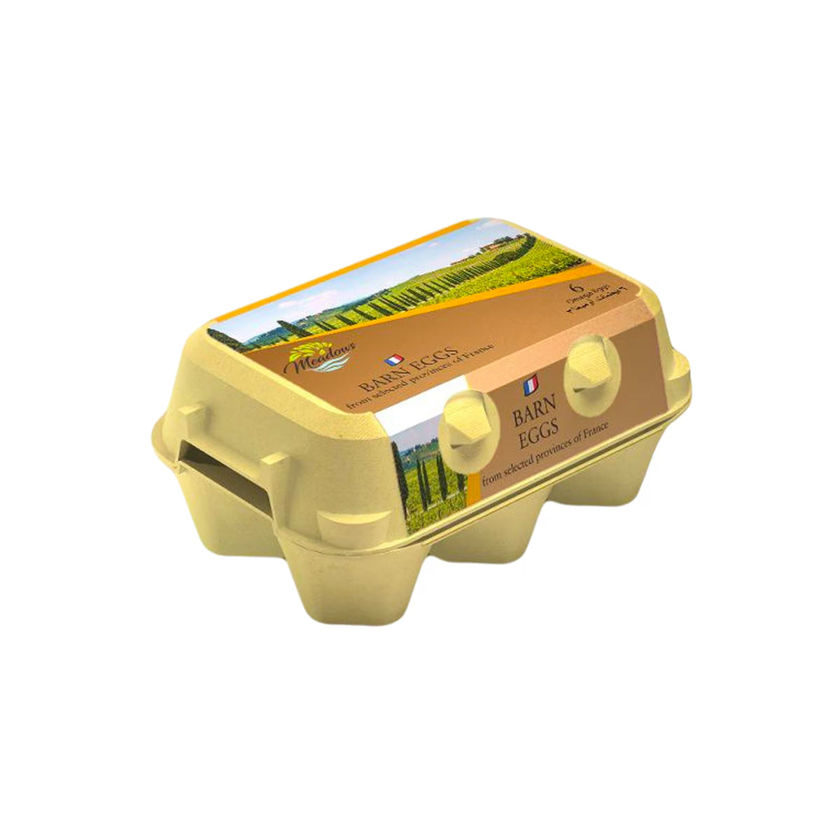 Meadows Eggsx6- Medium Omega 3