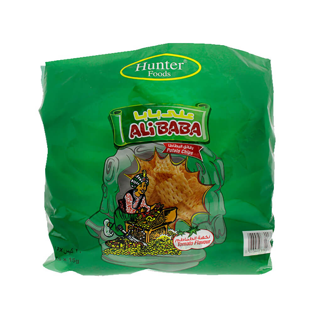 Ali Baba Potato Crunchies Tomato 15Gx20