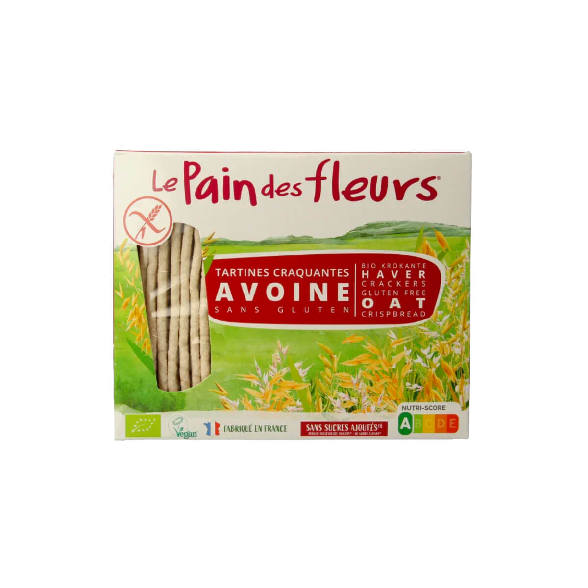 Le Pain Des Fleurs Oat Crispbread 150g