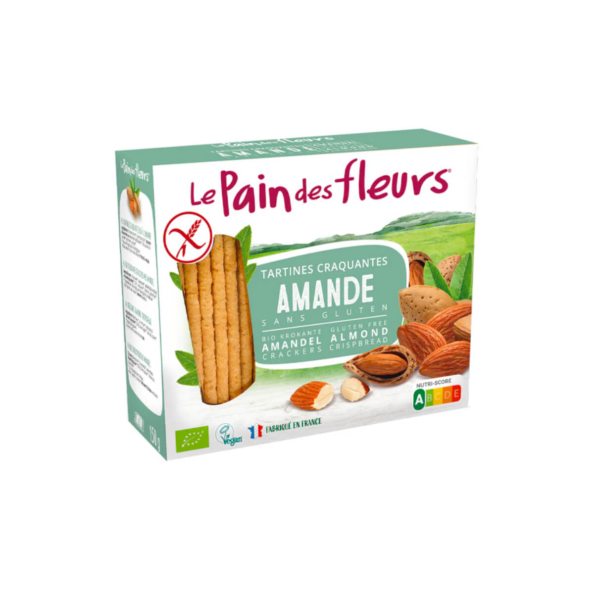 Le Pain Des Fleurs Almond Crispbread 150g