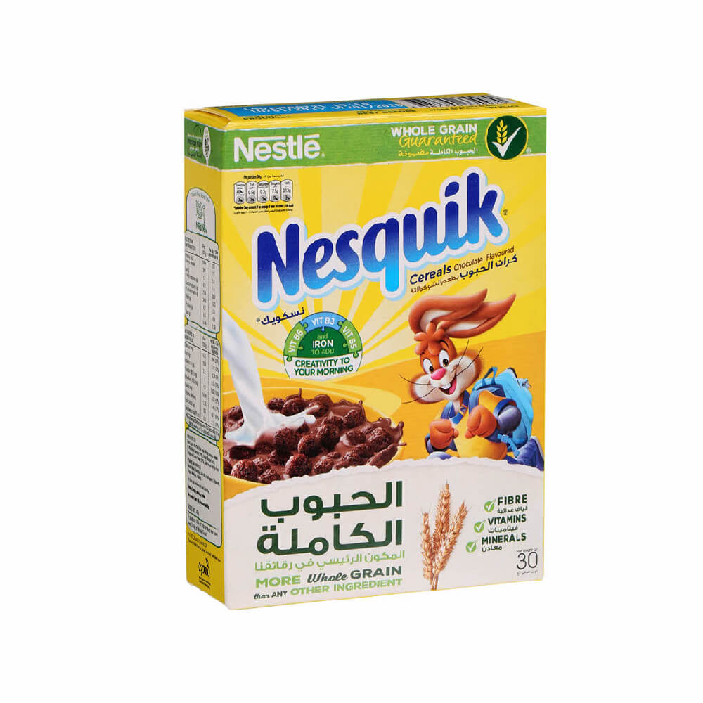 Nestle Nesquik Chocolate Breakfast Cereal 30gm