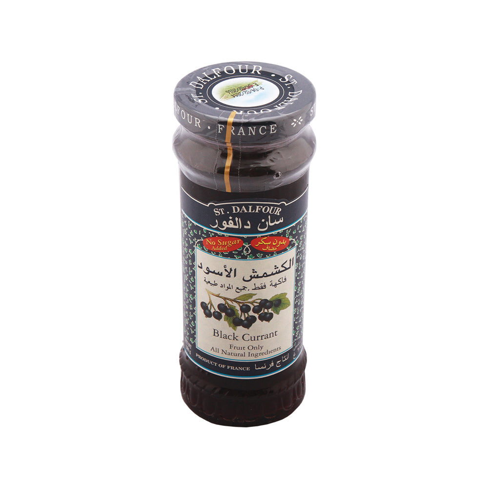 St. Dalfour Jam Blackcurrant 284G