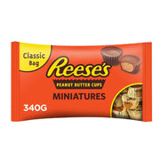 Reese's Miniatures Peanut Butter Cups Chocolate 340gm