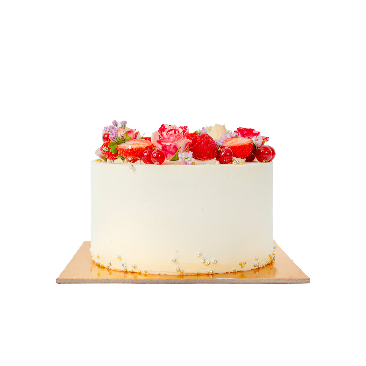 Strawberry Vanilla Cake