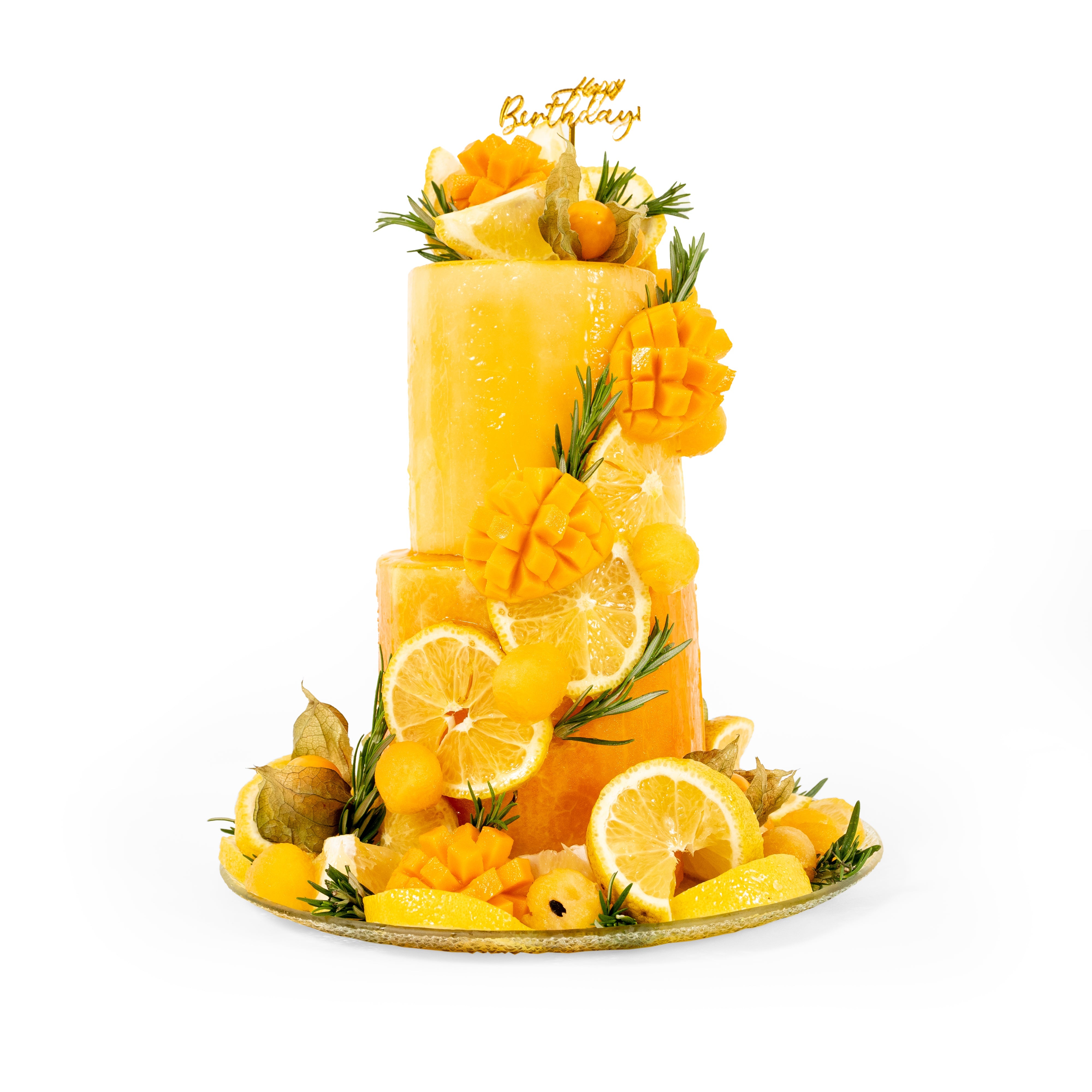 Tropical Delight Watermelon Cake