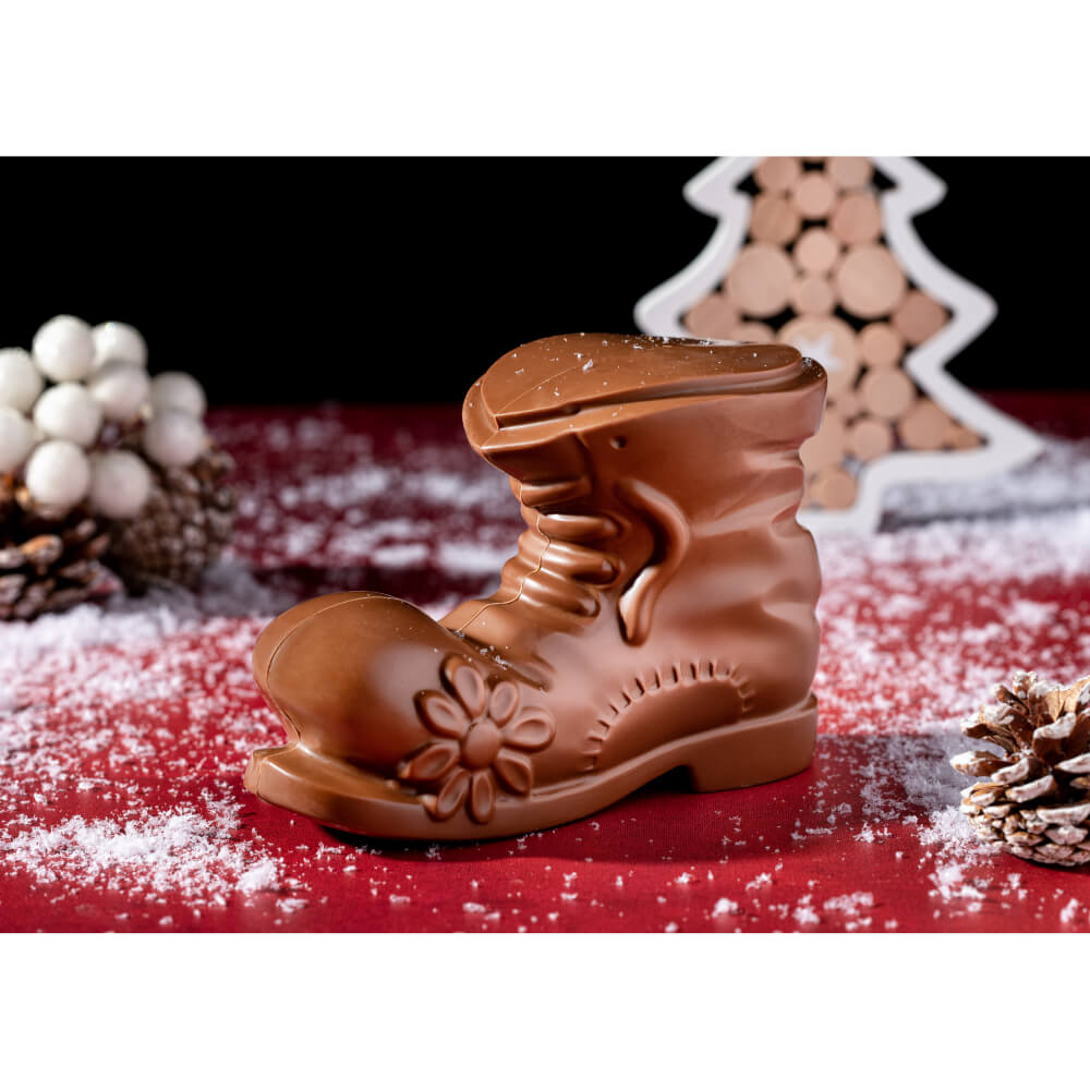 Santas Boot Chocolate Mold 13cm