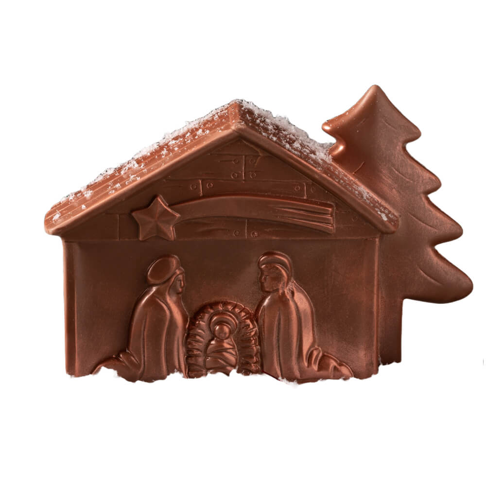 Christmas Crib Chocolate Mold 12.5cm