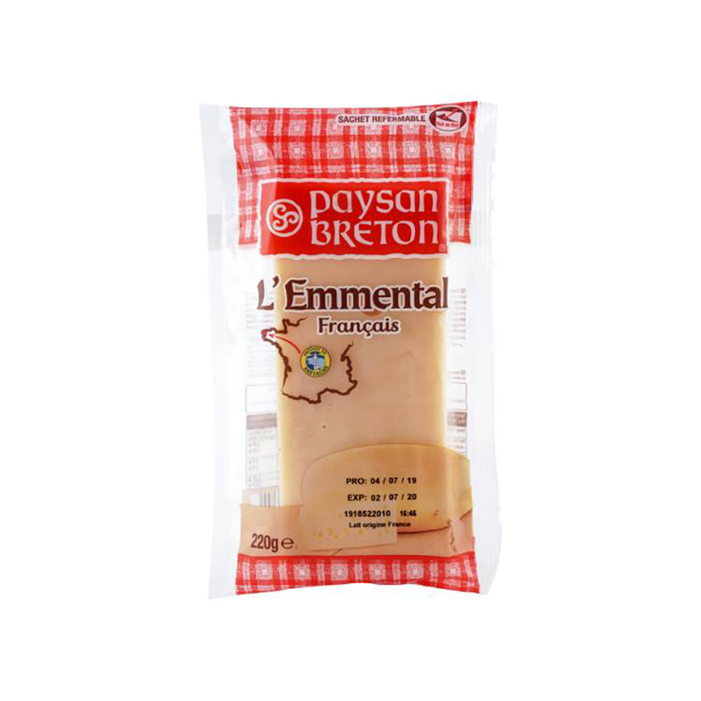 Paysan Breton Emmental Portion 220G