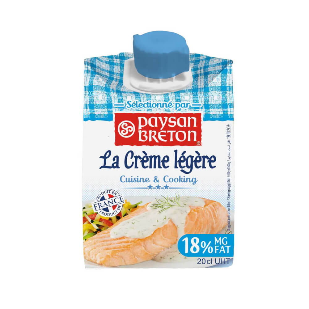 Paysan Breton Cooking Cream Light 200ml