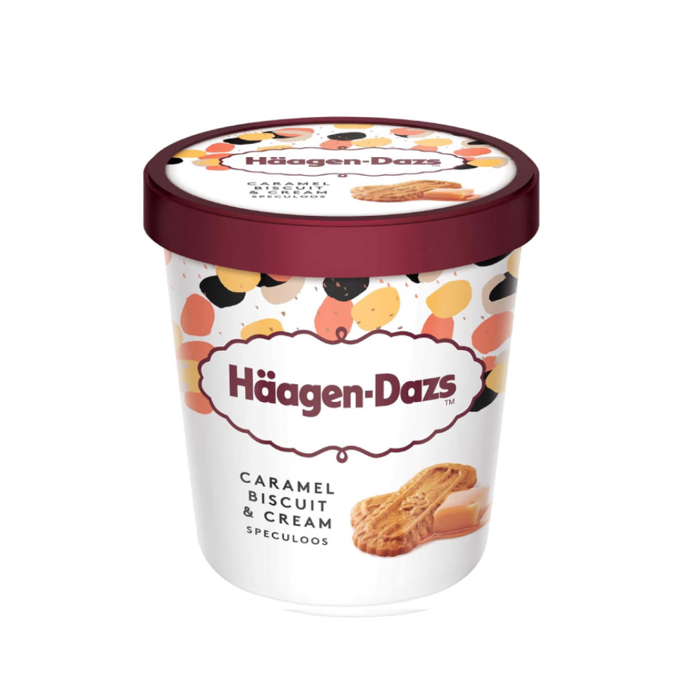 Haagen Dazs Pint Caramel Biscuit & Cream 460ml